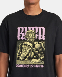5 Martin Ander Manderoid Tee Black AVYZT01631 RVCA
