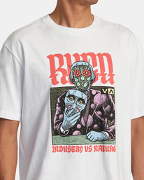 5 Martin Ander Manderoid Tee White AVYZT01631 RVCA
