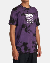 5 Degen Tee Purple AVYZT01639 RVCA