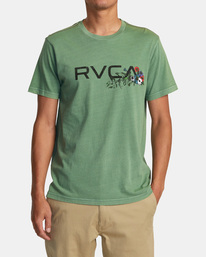 1 Arrangement Tee Green AVYZT01645 RVCA