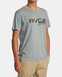 4 Arrangement Tee Green AVYZT01645 RVCA