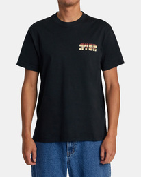 2 Martin Ander Portal - T-Shirt for Men Black AVYZT01648 RVCA