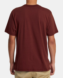 2 Motors Tee Red AVYZT01660 RVCA