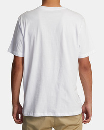 2 Motors Tee White AVYZT01660 RVCA