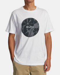 1 Motors Tee White AVYZT01660 RVCA