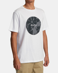 4 Motors Tee White AVYZT01660 RVCA