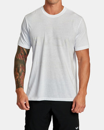 1 VA Sport Tee White AVYZT01673 RVCA