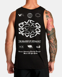 1 VA Sport Tank Black AVYZT01679 RVCA