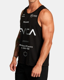 2 VA Sport Tank Black AVYZT01679 RVCA