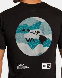 7 Hawaii Bar Topo Camo - T-shirt pour Homme Noir AVYZT01691 RVCA