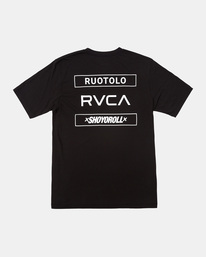 1 Ruotolo Stack - T-Shirt for Men Black AVYZT01721 RVCA