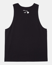 1 Hawaii Camo Motors Tank Tee Black AVYZT01734 RVCA