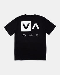 1 Barron Mamiya - Maglietta da Uomo Black AVYZT01740 RVCA