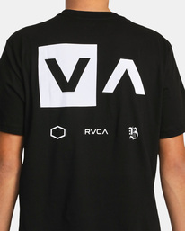 8 Barron Mamiya - Maglietta da Uomo Black AVYZT01740 RVCA