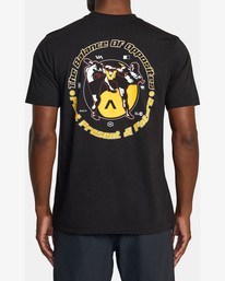 2 Circle Of Balance T-Shirt Black AVYZT01856 RVCA