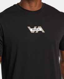 5 RVCA Layer T-Shirt Black AVYZT01864 RVCA