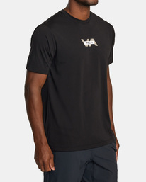 3 RVCA Layer T-Shirt Black AVYZT01864 RVCA