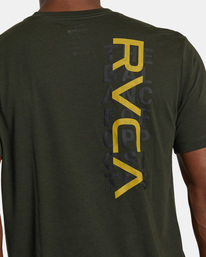 4 RVCA Layer T-Shirt Brown AVYZT01864 RVCA