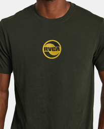 4 RVCA Twist T-Shirt Brown AVYZT01865 RVCA