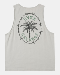 0 Palm Wire Tank Grey AVYZT01899 RVCA