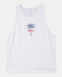 1 Palm Wire Tank White AVYZT01899 RVCA