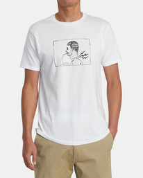 0 Insult Injury T-Shirt White AVYZT01945 RVCA