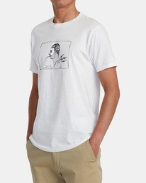 4 Insult Injury - T-Shirt for Men White AVYZT01945 RVCA