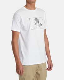 5 Insult Injury - T-Shirt for Men White AVYZT01945 RVCA