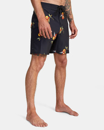 6 Restless - Boardshort pour Homme Gris C1BSRCRVP2 RVCA