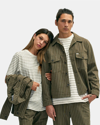 3 Neutral Utility - Jeansjacke - Unisex Rosa C1JKRARVP2 RVCA