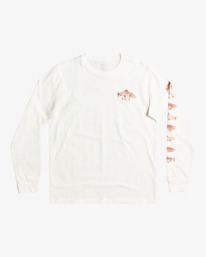 0 Ben Horton Downstream - Longsleeve für Männer Weiss C1LSRARVP2 RVCA
