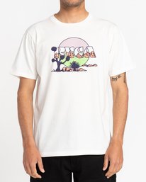 2 Jay Tree - T-shirt manches courtes pour Homme Blanc C1SSRKRVP2 RVCA