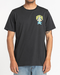 2 Mush Too - T-shirt manches courtes pour Homme Noir C1SSRMRVP2 RVCA
