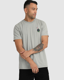 rvca, Luke Pelletier X Kristen Liu Wong - T-Shirt für Männer, STORM (0172) Luke Pelletier X Kristen Liu Wong - Short Sleeve T-Shirt for Men C1SSSMRVP2