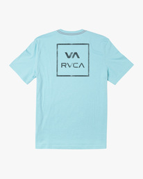 1 All The Way - Short Sleeve T-Shirt for Boys 8-16 Blue C2SSRDRVP2 RVCA