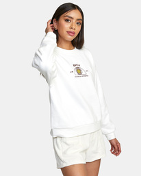 5 West - Sweatshirt für Frauen Weiss C3CRRCRVP2 RVCA