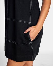7 Crowd Favourite - Women's Mini Dress Black C3DRRIRVP2 RVCA