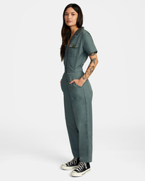 3 Recession - Playsuit for Women Green C3ONRBRVP2 RVCA