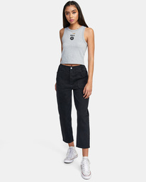 3 Scrunchie - High-Waisted Jeans for Women Black C3PNRGRVP2 RVCA