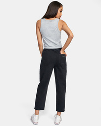 4 Scrunchie - High-Waisted Jeans for Women Black C3PNRGRVP2 RVCA