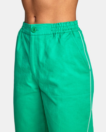 2 Camille Rowe Hoops - Trousers for Women Green C3PTRERVP2 RVCA