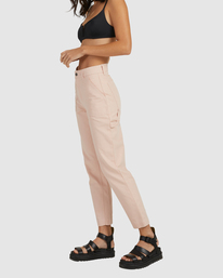 4 Evolution - Jean taille haute pour Femme Bleu C3PTRIRVP2 RVCA