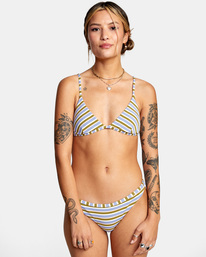 1 For Days Medium - Bikiniunterteil mit frecher Bedeckung für Frauen Grau C3SBRPRVP2 RVCA