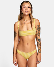 2 June Bloom Medium - Cheeky Coverage Bikini Bottoms for Women  C3SBRSRVP2 RVCA