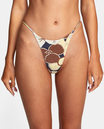3 Camille Rowe Retro 2022 - Mutandina bikini con copertura cheeky da Donna Gray C3SBRYRVP2 RVCA