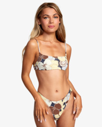 2 Camille Rowe Retro 2022 - Mutandina bikini con copertura cheeky da Donna Gray C3SBRYRVP2 RVCA