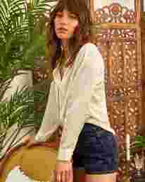 5 Camille Rowe Après - Long Sleeve Shirt for Women White C3SHRARVP2 RVCA