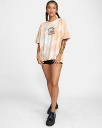 3 In The Air - T-Shirt für Frauen Orange C3SSRGRVP2 RVCA
