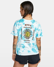 1 West - T-shirt manches courtes pour Femme Bleu C3SSRNRVP2 RVCA