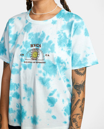 2 West - T-shirt manches courtes pour Femme Bleu C3SSRNRVP2 RVCA
